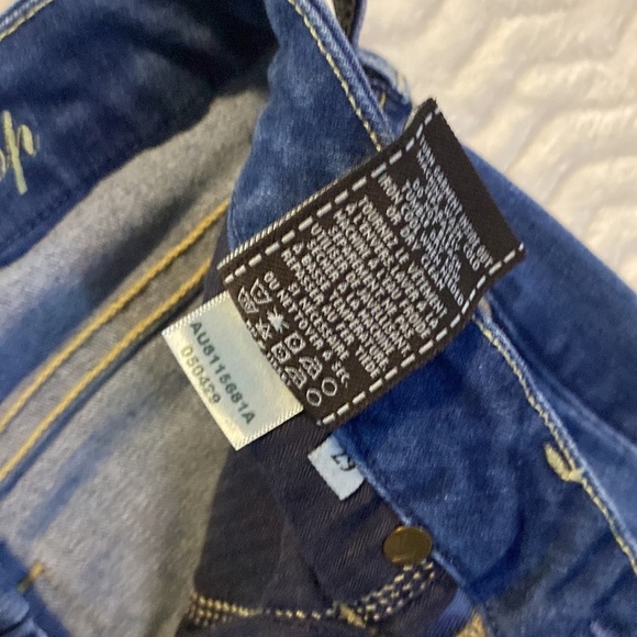 7SEVEN FOR ALL MANKIND KIMMIE CROP MID RISE SOFT STRETCH TAPERED LEG SLIM FIT - Picture 12 of 15